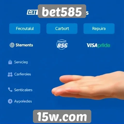 Métodos de pagamento disponíveis no bet585